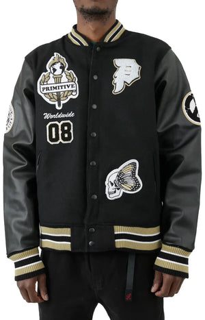 Primitive Alumni Varsity Jacket For Men The Urban Hawk