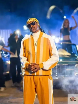 2023 MNF Snoop Dogg Yellow Tracksuit The Urban Hawk
