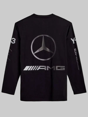 Adidas-Y-3-Mercedes-Chaos-Logo-Long-Sleeve-Tee