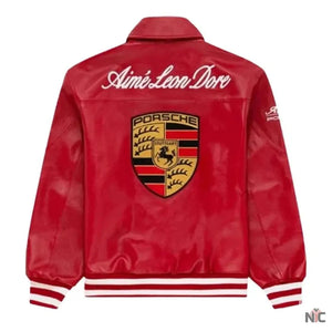 Aime Leon Dore × Porsche Leather Jacket The Urban Hawk