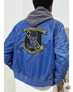 Alpha Industries L-2B Fear The Bones Battlewash Jacket The Urban Hawk