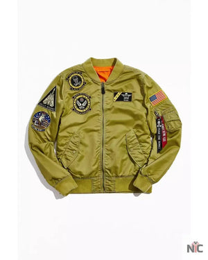 Alpha Industries L-2B Fear The Bones Battlewash Jacket The Urban Hawk