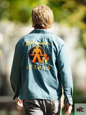 Austin Butler Caught Stealing Blue Shirt The Urban Hawk