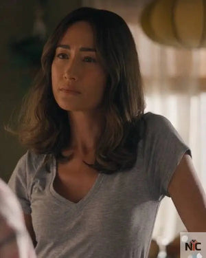 Ballard S01 Maggie Q Grey Shirt The Urban Hawk