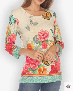 Ballard S01 Rebecca Field Floral Shirt The Urban Hawk