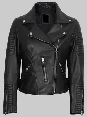 Bari-Black-Womens-Real-Leather-Biker-Jacket