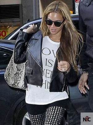 Beyonce Biker Leather Jacket The Urban Hawk