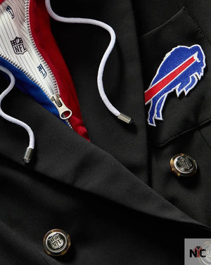 Buffalo Bills Veronica Beard Black Dickey Jacket The Urban Hawk