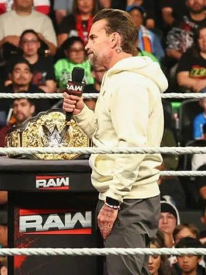CM Punk Monday Night RAW Hoodie