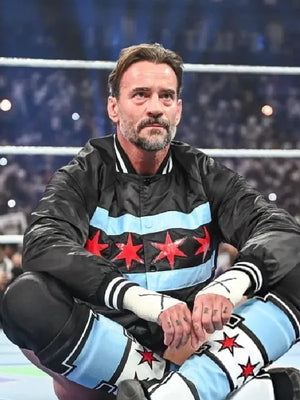 CM Punk WWE Night Of Champions Bomber Jacket