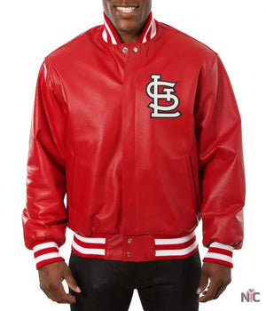 Cardinals St Louis Red Varsity Jacket The Urban Hawk