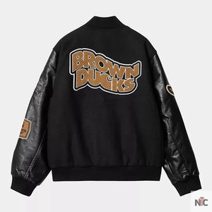 Carhartt Brown Ducks Bomber Jacket The Urban Hawk