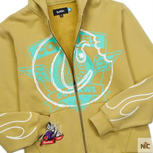 Cookies Outlaws Full Zip Pullover Hoodie The Urban Hawk