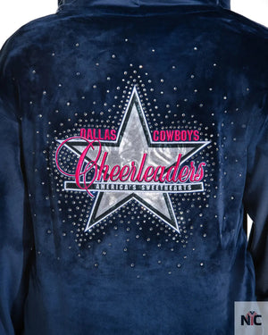 Dallas Cowboys Cheerleader Navy Blue Hoodie The Urban Hawk