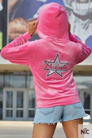 Dallas Cowboys Cheerleader Pink Hoodie The Urban Hawk