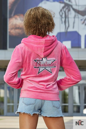 Dallas Cowboys Cheerleader Pink Hoodie The Urban Hawk
