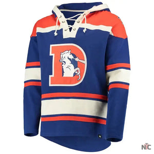 Denver Broncos Throwback Lacer Hoodie The Urban Hawk