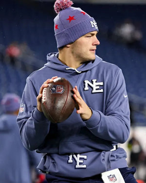 Drake-Maye-Patriots-Rivalries-Sideline-Hoodie