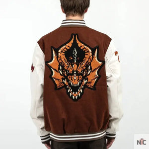 Dungeons & Dragons Red Dragon Varsity Jacket The Urban Hawk