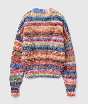 Off Campus S01 Ella Bright Multicolor Cardigan USA Jackets