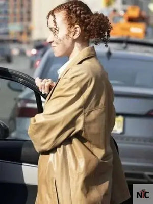 Erin Kellyman Eleanor the Great 2025 Brown Coat The Urban Hawk