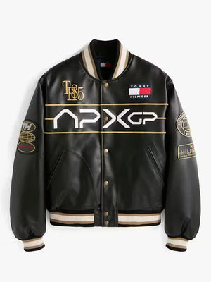 F1-Movie-Racing-Tommy-Hilfiger-Black-Varsity-Jacket