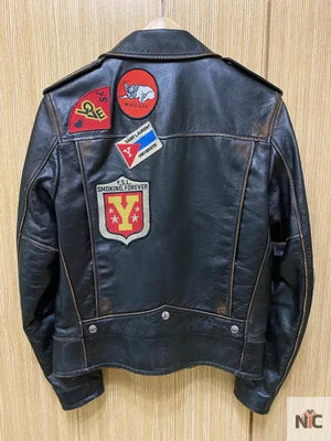 G Eazy Saint Laurent Paris Vintage Calf Leather Jacket The Urban Hawk