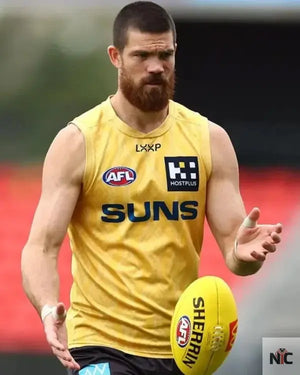 Gold Coast Suns AFL Training Session Yellow Jersey The Urban Hawk
