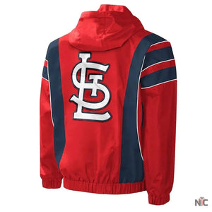 Impact St. Louis Cardinals Half-Zip Hoodie Jacket The Urban Hawk