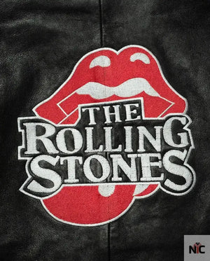 Jfk Stadium Rolling Stones Leather Jacket The Urban Hawk