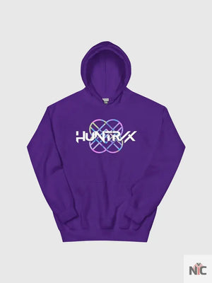 KPop Demon Hunters Huntrix Logo Purple Hoodie The Urban Hawk