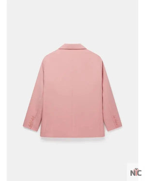 Karen Pirie S02 Velvet Pink Oversized Blazer The Urban Hawk