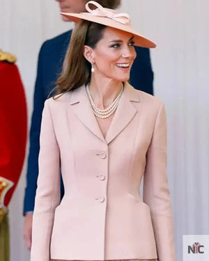 Kate Middleton Royal Dais Pink Blazer The Urban Hawk