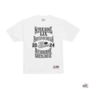 Kendrick Lamar Super Bowl LIX Foot Up On The Gas T-Shirt The Urban Hawk