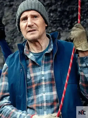 Liam Neeson Ice Road Vengeance 2025 Blue Vest The Urban Hawk