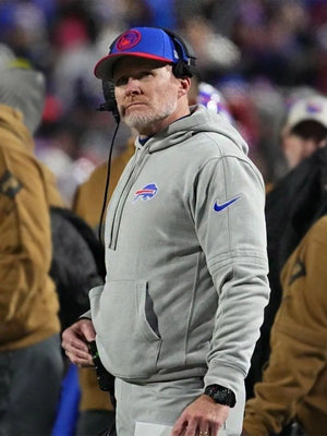 Buffalo Bills Coach Sean McDermott Grey Hoodie USA Jackets