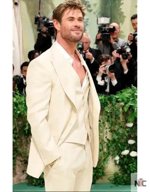 Met Gala 2024 Chris Hemsworth Suit The Urban Hawk