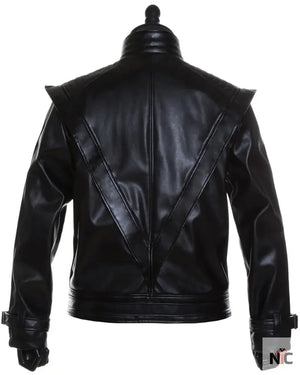 Michael Jackson Black Leather Thriller Jacket The Urban Hawk
