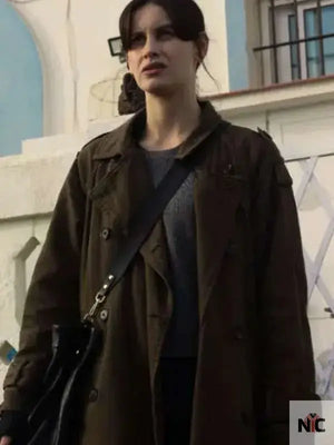 Milena Smit The Snow Girl Green Coat The Urban Hawk
