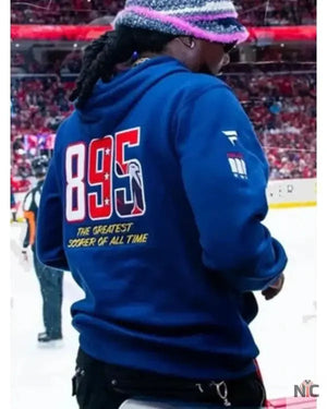 NHL Washington Capitals Navy Blue Pullover Hoodie The Urban Hawk