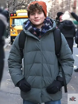 Noah Benson Law and Order SVU S26 Puffer Coat The Urban Hawk