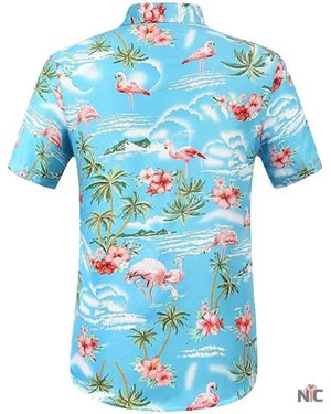Ocean Front Property Hunt Flamingo Shirt The Urban Hawk