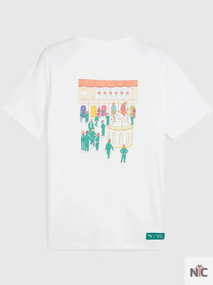 PUMA x Squid Game Graphic White T-Shirt The Urban Hawk