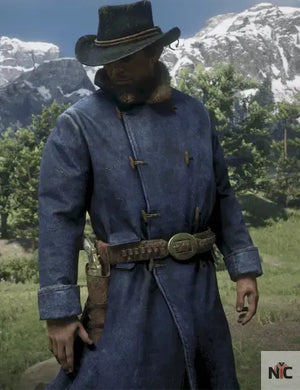 Red Dead Redemption 2 Arthur Morgan Gaming Blue Coat The Urban Hawk