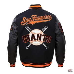 San Francisco Giants Mash Up Logo Varsity Jacket The Urban Hawk