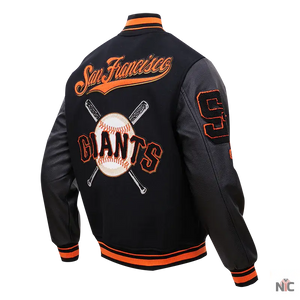 San Francisco Giants Mash Up Logo Varsity Jacket The Urban Hawk