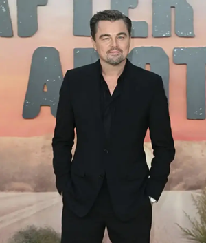 Leonardo DiCaprio London Premiere One Battle After Another Black Blazer USA Jackets