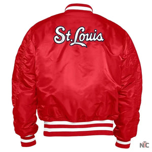 St. Louis Cardinals Bomber MA-1 Jacket The Urban Hawk