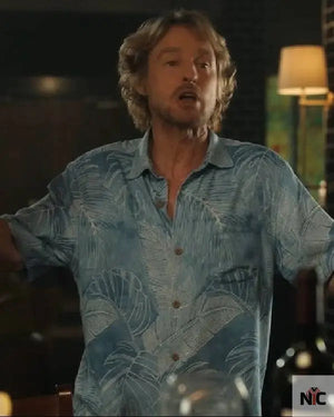 Stick Owen Wilson Blue Hawaiian Shirt The Urban Hawk