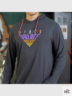 Stranger Things Palace Arcade Soft Stretch Hoodie The Urban Hawk